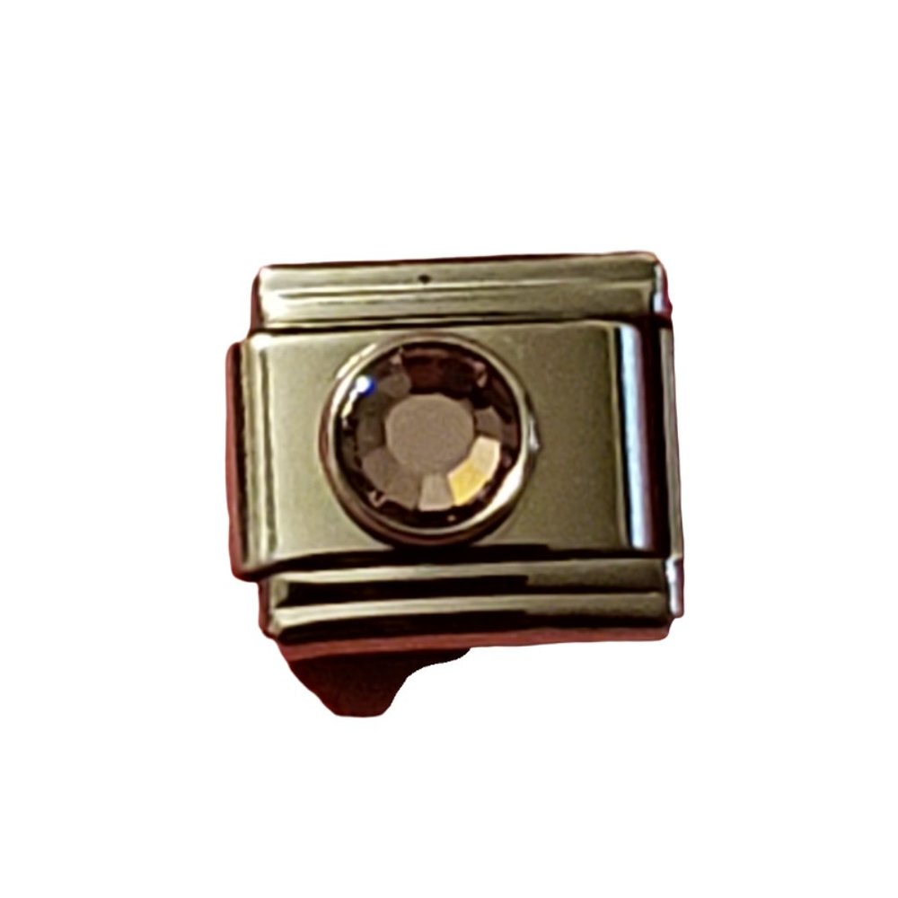 June Circle 9mm charm for Italian Charm Bracelet